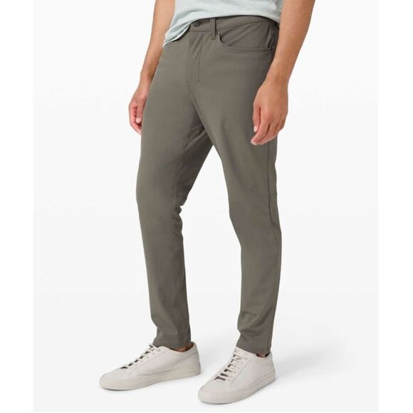 Lululemon ABC Slim Fit Pant Warpstreme Gray Sage, Size 31 - Picture 2 of 10